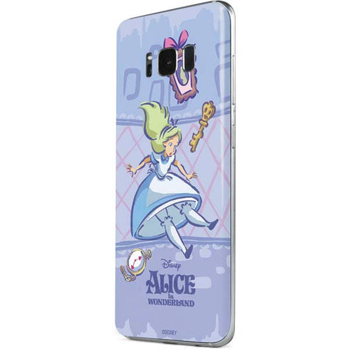 Disney Alice in Wonderland Falling down the Rabbit Hole Galaxy S8 Plus Skin